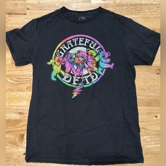 Grateful Dead Dancing Bears Tie-Dye Tee Size Small | Iconic, Psychedelic Style! - Picture 6 of 9